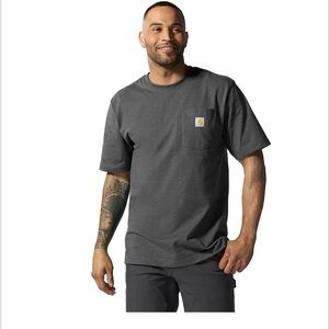 Carhartt Men's Charcoal Short Sleeve Tee